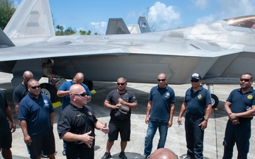 Republic of Palau hosts stealth fighters in typhoon exercise