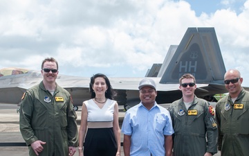 Republic of Palau hosts stealth fighters in typhoon exercise