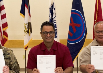Army Reserve signs MOU with local police force in American Samoa