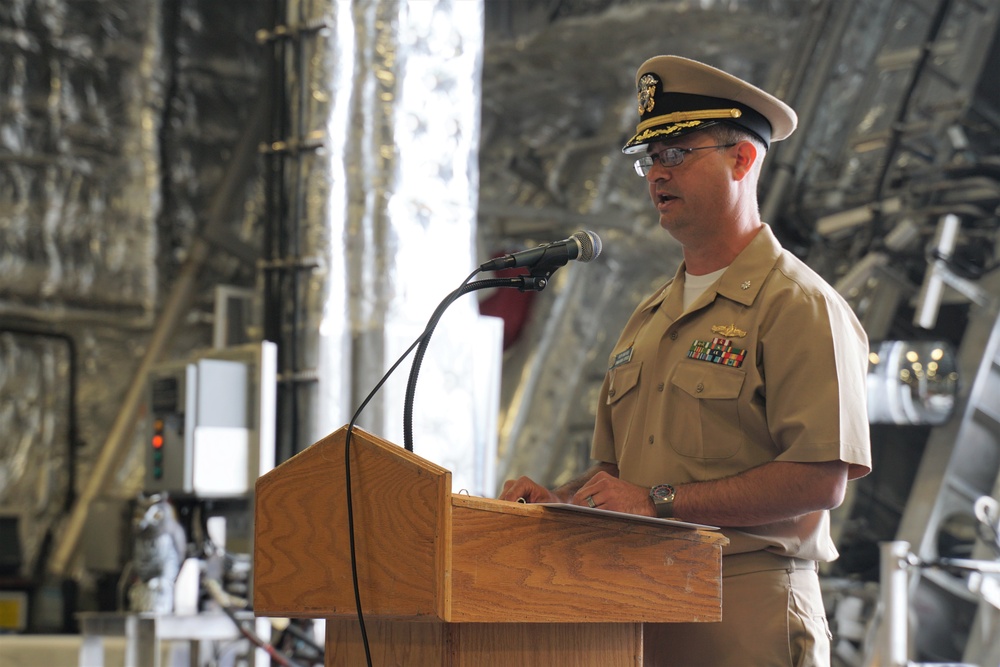 USS Tulsa Change Of Command