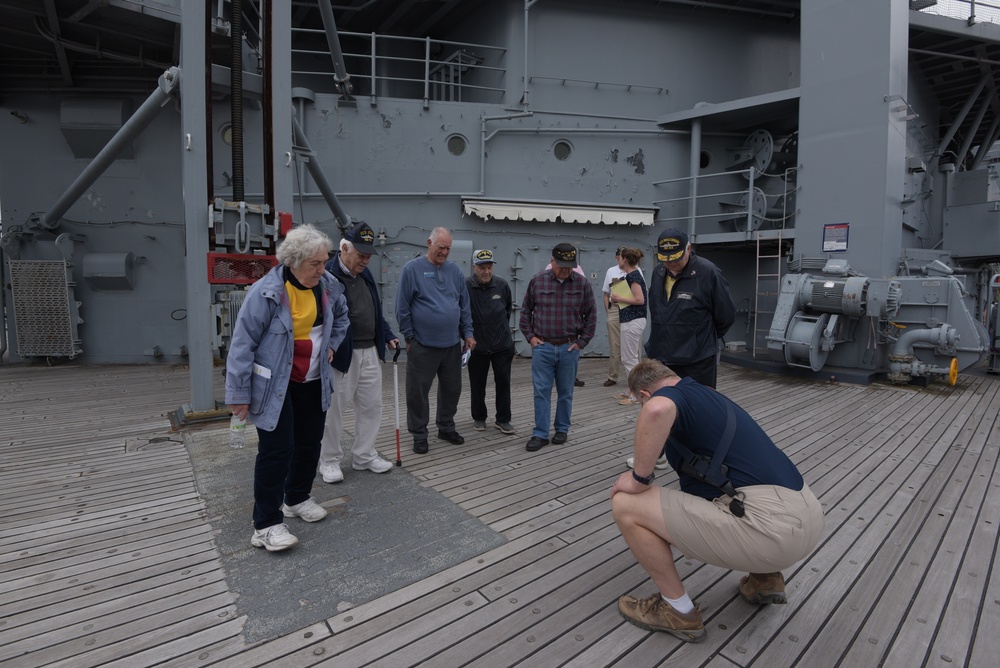 Battleship Deck Tour