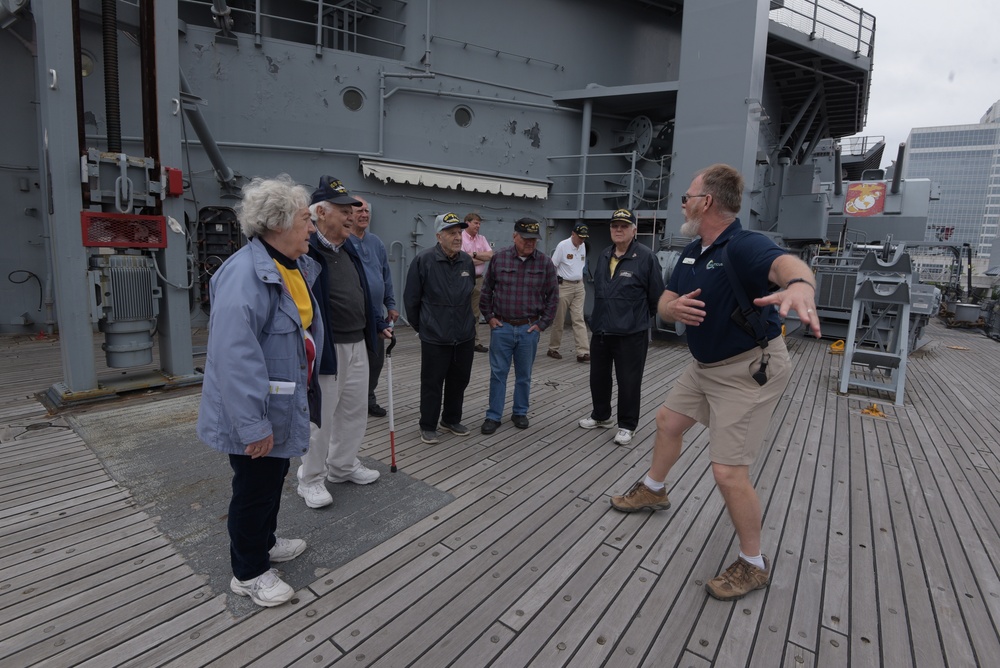 Battleship Deck Tour