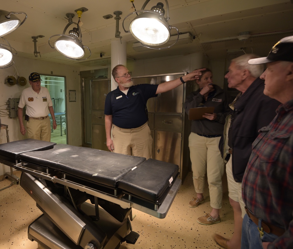 Medical Spaces aboard the Battleship Wisconsin