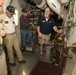 Engine room spaces aboard the Battleship Wisconsin