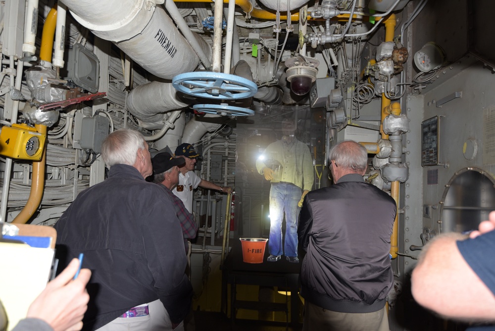 Engine Room Spaces aboard the Battleship Wisconsin