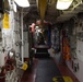 The Broadway corridor aboard the Battleship Wisconsin