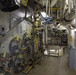 Boiler room space aboard the Battleship Wisconsin