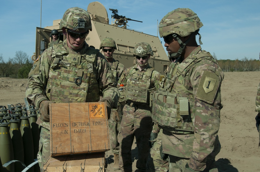 Hamilton's Own resupply ammo for live fire exercise