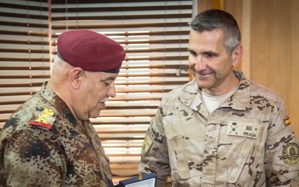 VIP Visit to Besmaya