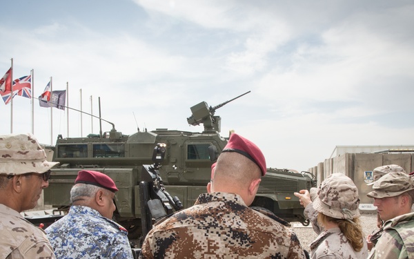 VIP Visit to Besmaya