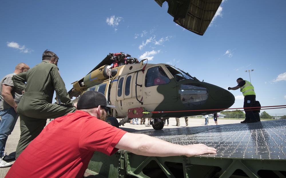 Uploading UH-60 for FMS customer