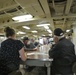 Wardroom aboard the Battleship Wisconsin