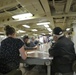 Wardroom aboard the Battleship Wisconsin