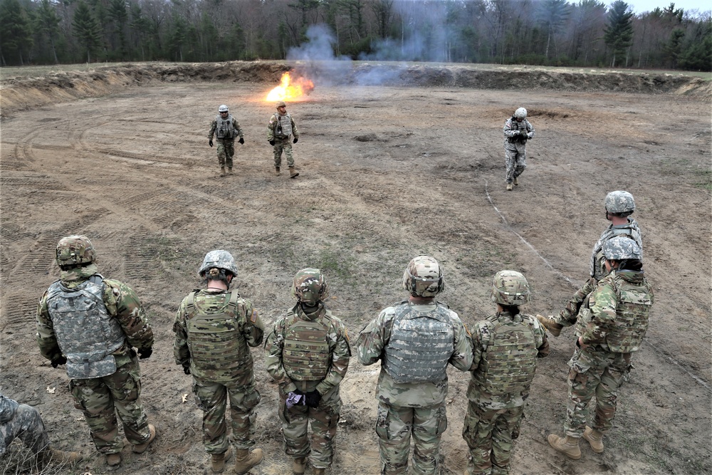 89B Ammunition Supply Course students complete demolition training at Fort McCoy