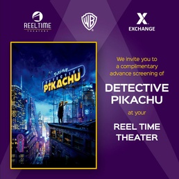 Detective Pikachu Reel Time Theater screening