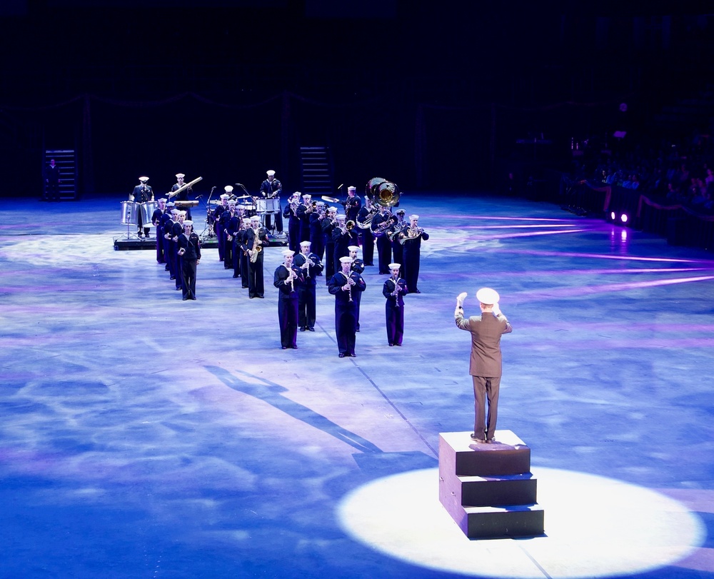 U.S. Fleet Forces Band Performance during 2019 Virginia International Tattoo