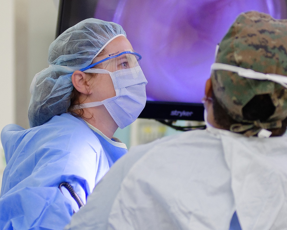 Inside the OR at Naval Hospital Camp Pendleton