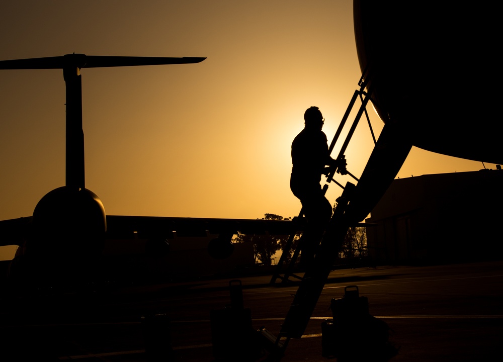 C-5M pre-flight