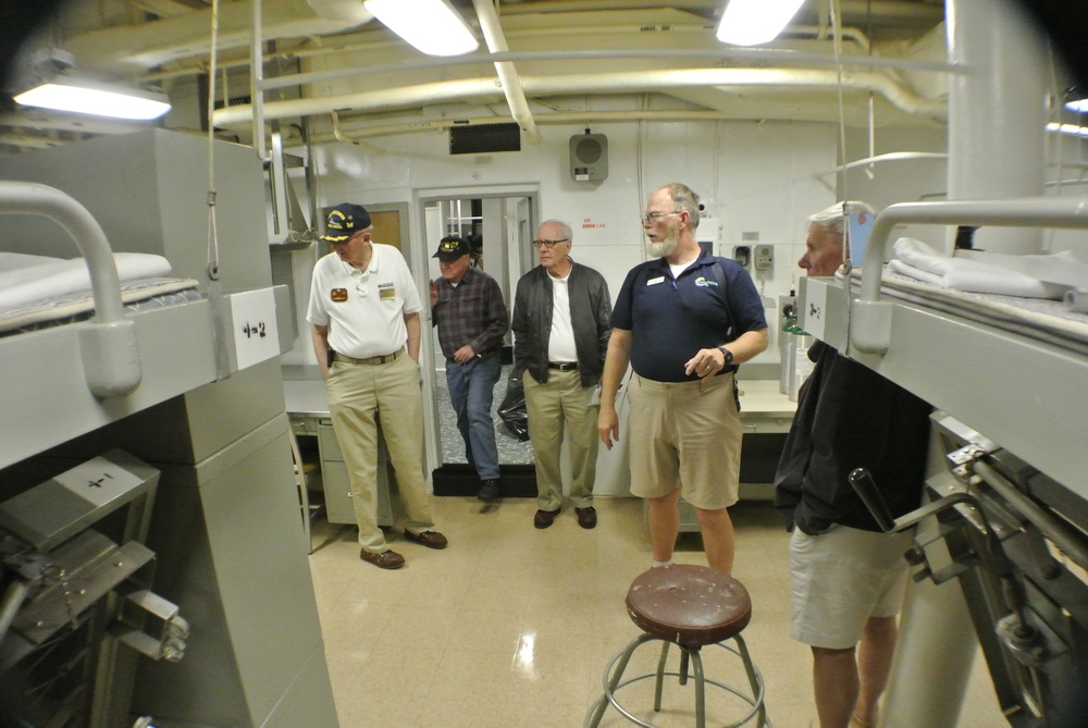 Medical Department aboard the Battleship Wisconsin