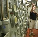 Engine room spaces aboard the Battleship Wisconsin