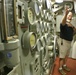 Engine room spaces aboard the Battleship Wisconsin