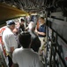 Broadway corridor aboard the Battleship Wisconsin