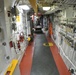Broadway corridor aboard Battleship Wisconsin