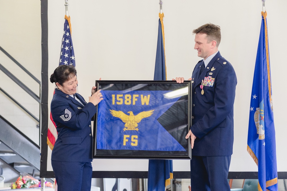 158th FW Welcomes New 134th FS Commander