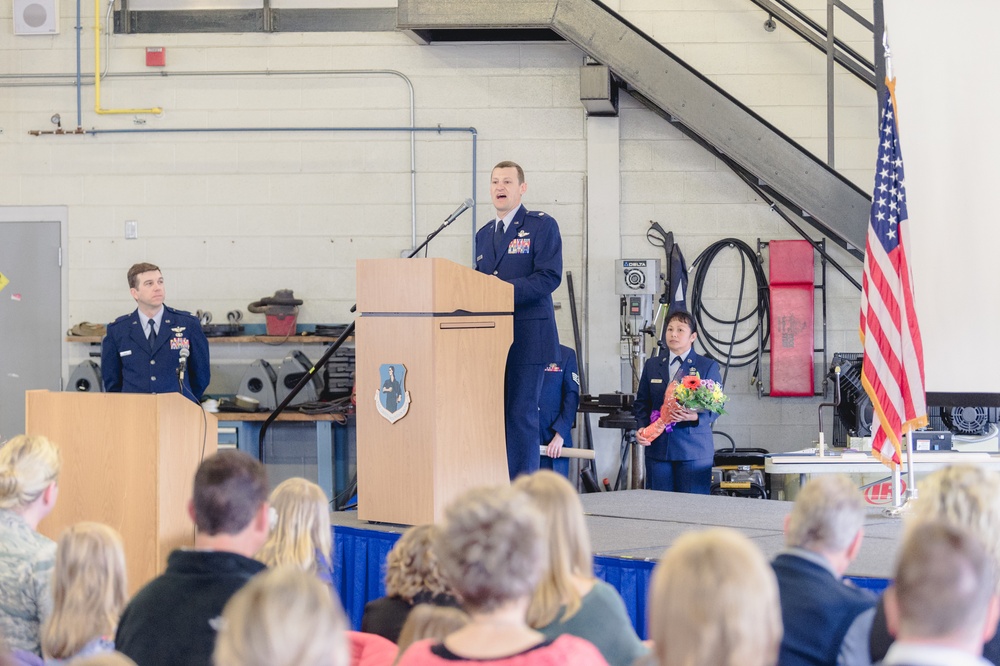 158th FW Welcomes New 134th FS Commander