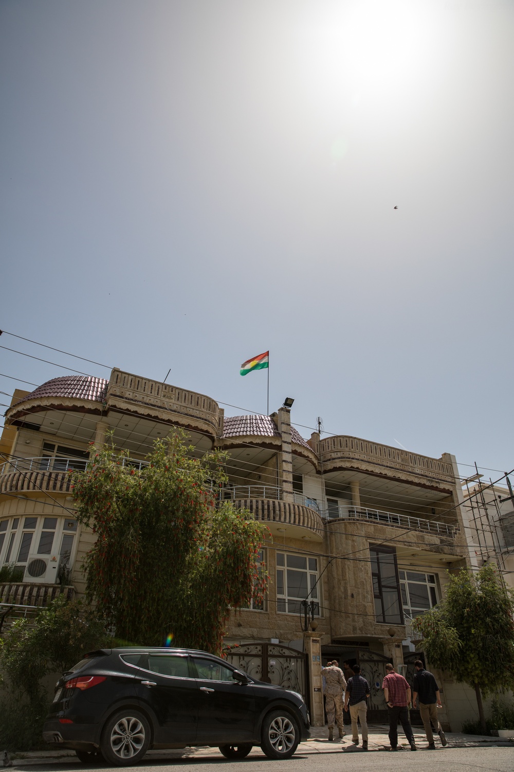 Coalition Forces Meet With Peshmerga Media Cell, Test Radio-in-a-Box