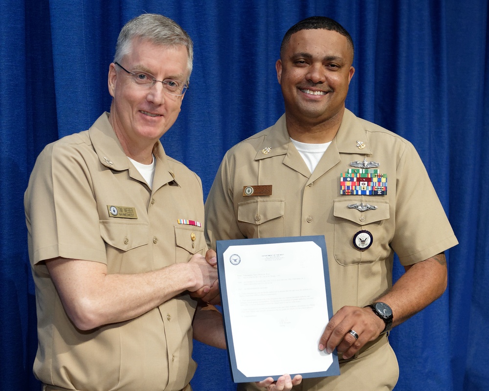 Master Chief Frocked at Navy Medicine West