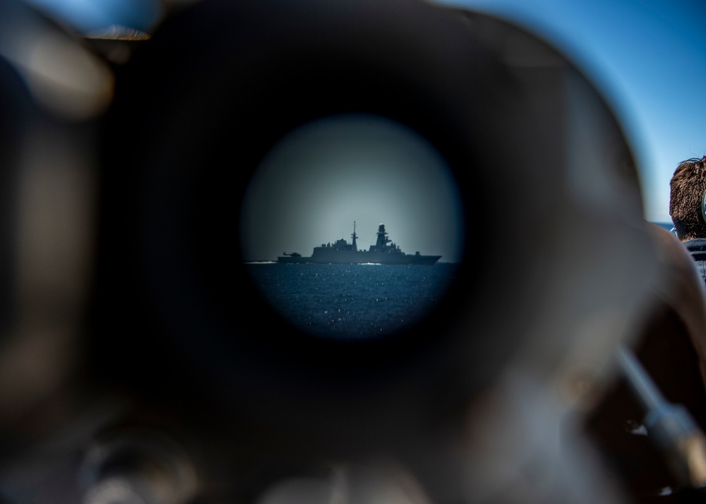 USS Bainbridge Deployment