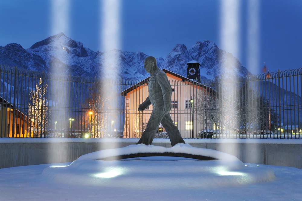 Marshall Center’s Bronze Statue of its Namesake Turns 21