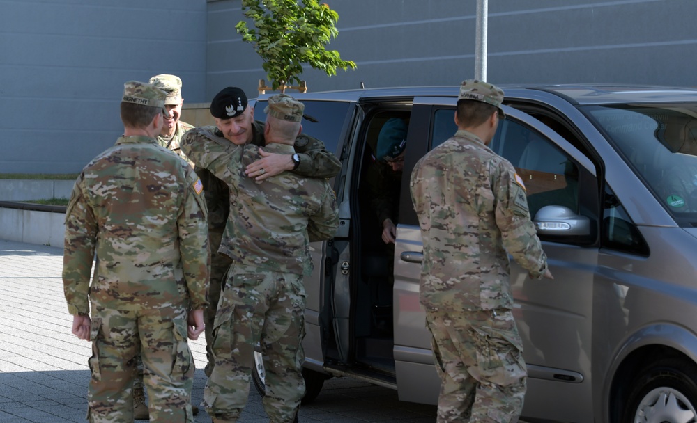 Senior Polish Military Leaders visit U.S. Army Europe Headquarters