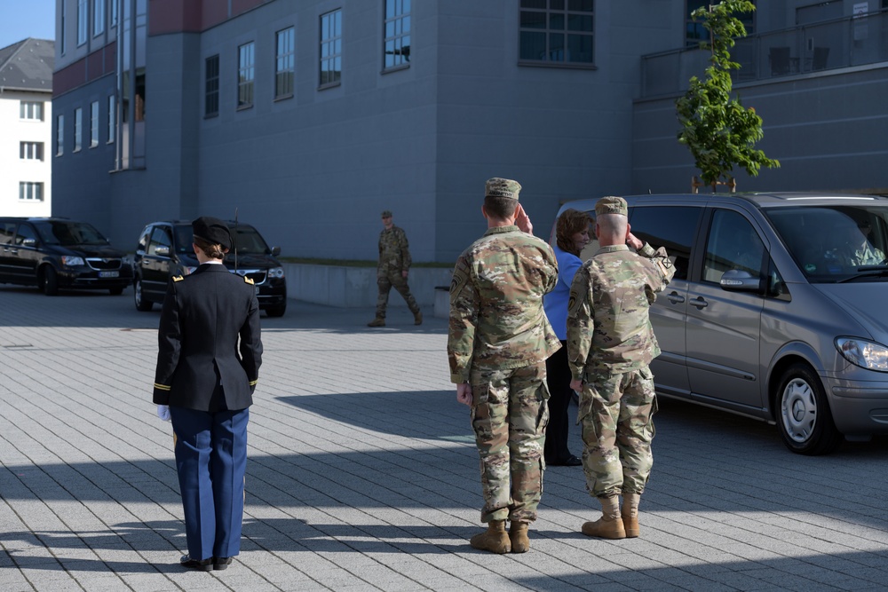 Senior Polish Military Leaders visit U.S. Army Europe Headquarters