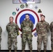 184th Sustainment Command's Combat Patch Ceremony