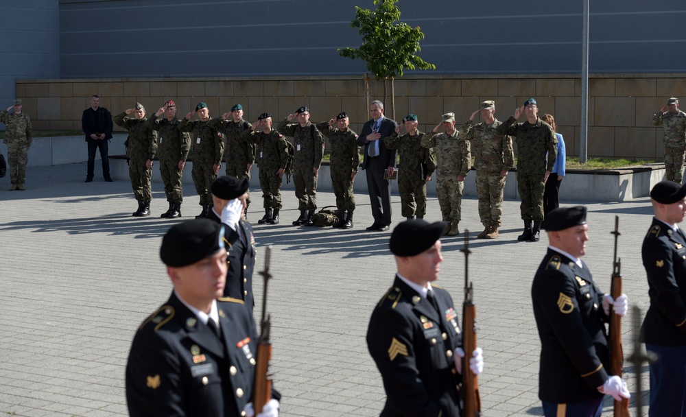 Senior Polish Military Leaders visit U.S. Army Europe Headquarters