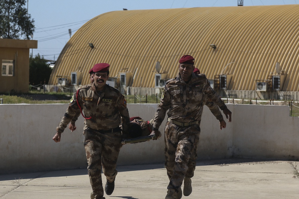 Iraqi CTS Train in Diyala Province