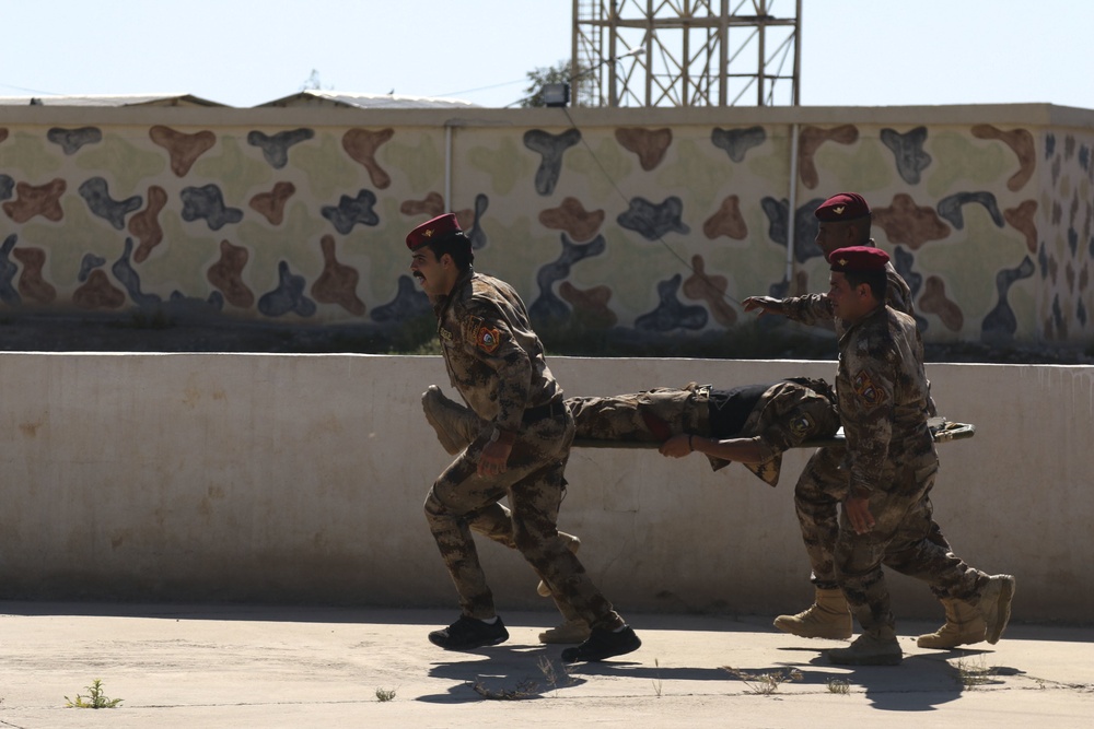 Iraqi CTS Train in Diyala Province