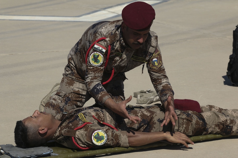 Iraqi CTS Train in Diyala Province