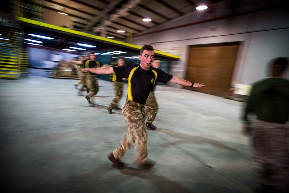 Introducing Soldiers from the British Army to the Marine Corps Martial Arts Program