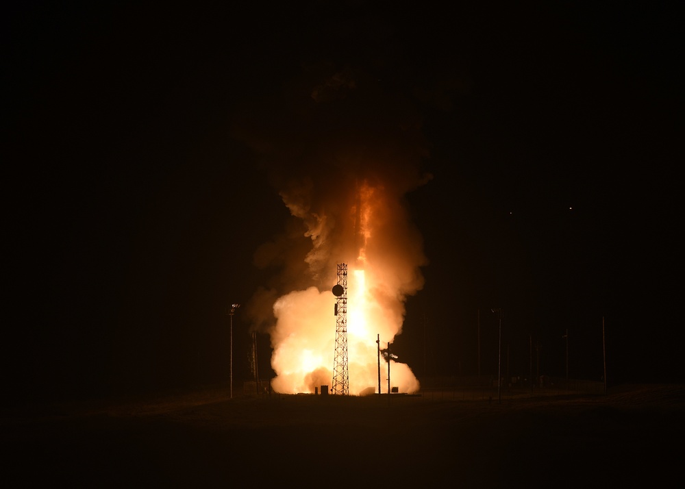 Minuteman III ICBM Launch