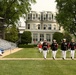 Barracks Marines conduct Full Honors Arrival Ceremony in honor of Commandant General Royal Marines