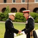 Barracks Marines conduct Full Honors Arrival Ceremony in honor of Commandant General Royal Marines