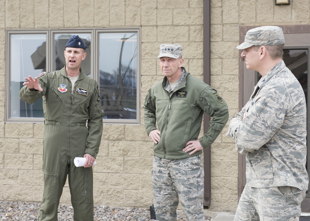 General Holmes Visit to Mountain Home