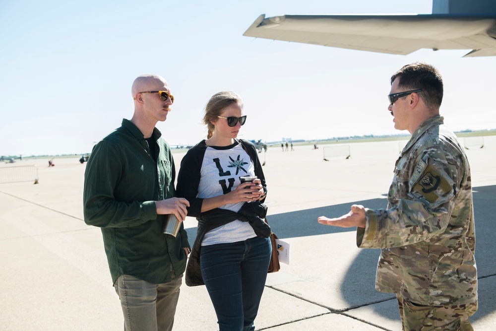 Cannon host spouse's day with flights, events