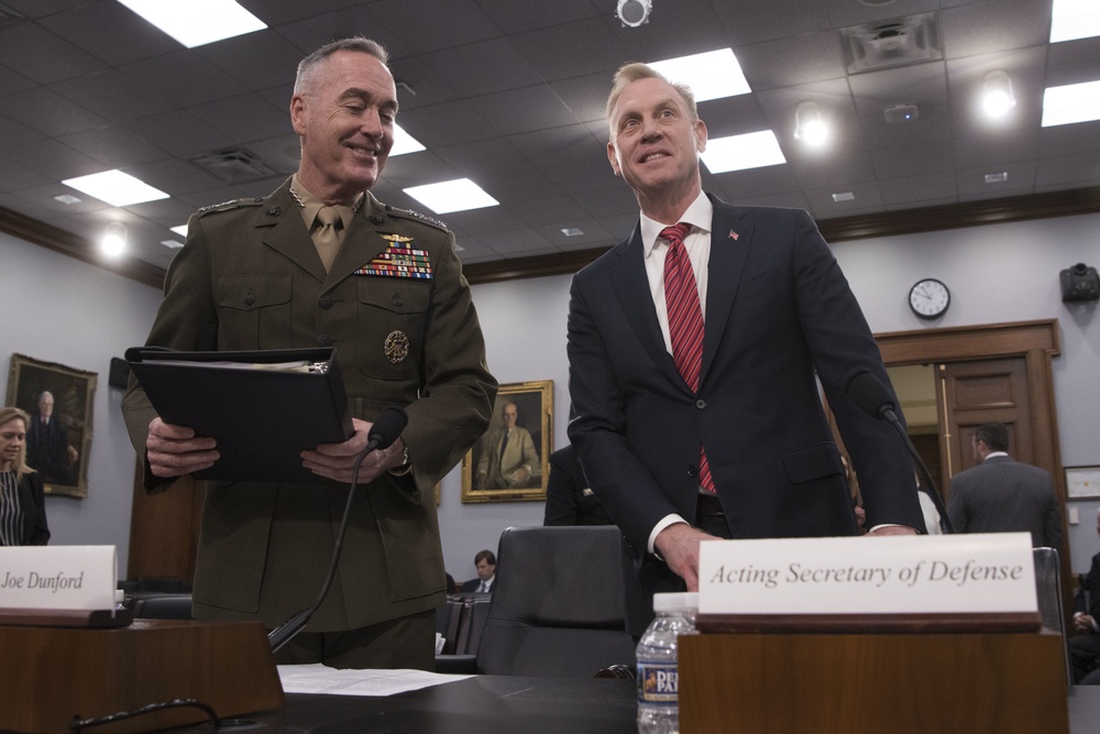 DOD Leadership Provides Testimony on Fiscal 2020 Defense Budget