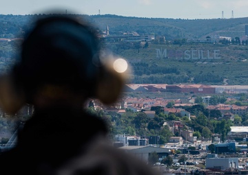 John C. Stennis departs Marseille, France