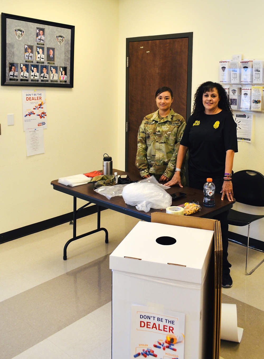 Texas Counterdrug Soldiers Support DEA Take Back Day