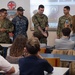 U.S. Sailors assigned to the John C. Stennis Carrier Strike Group (JCSCSG) volunteer at the Ensfignement Catholique Diocese De Marseille